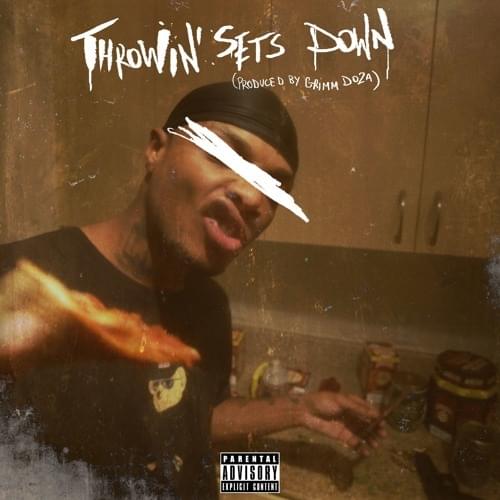Album cover art for "THROWIN’ SETS DOWN" by RetcH