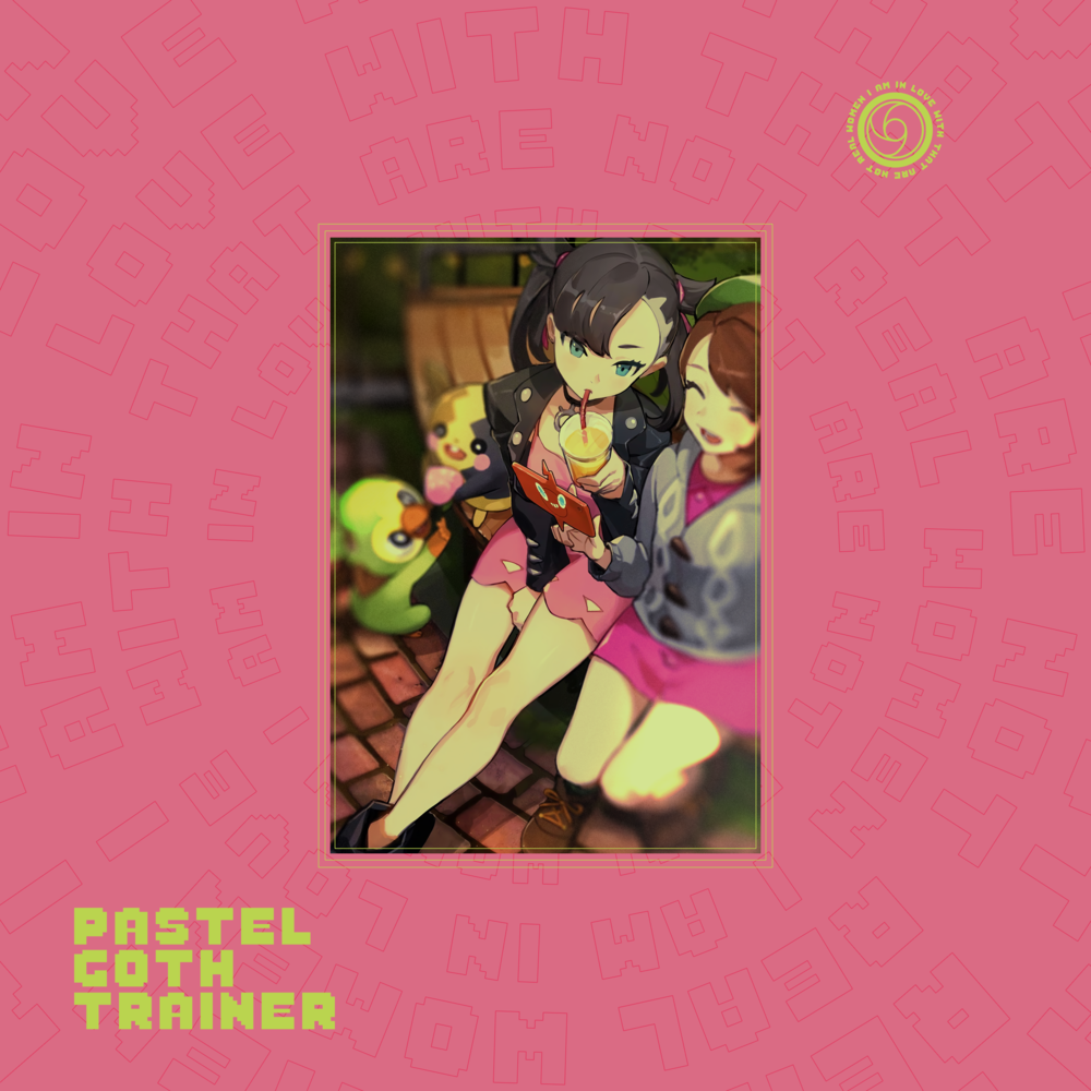 Album cover art for "Pastel Goth Trainer" by pdr dax