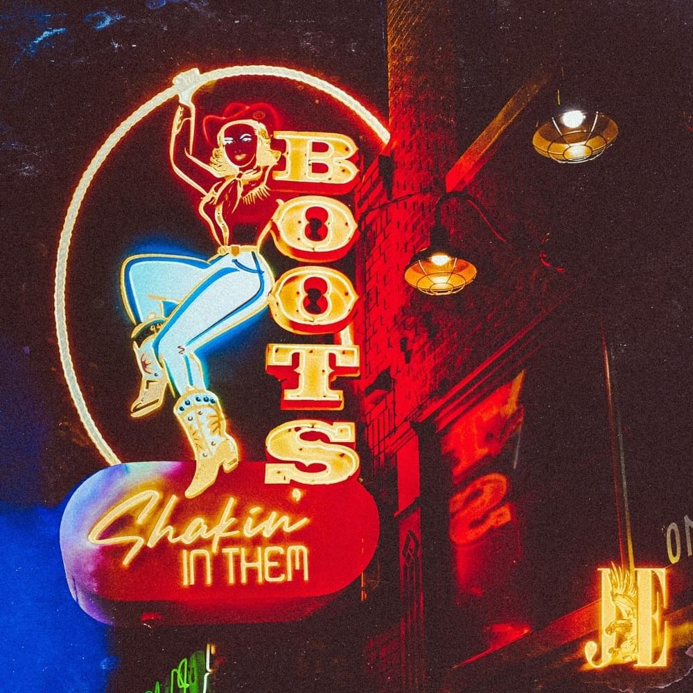 Album cover art for "Shakin’ In Them Boots" by Jade Eagleson