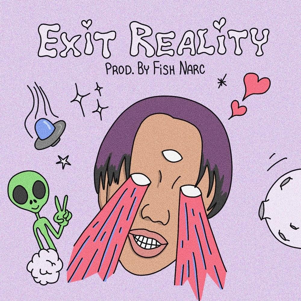 Album cover art for "EXIT REALITY👽✌🏽™️" by Cold Hart