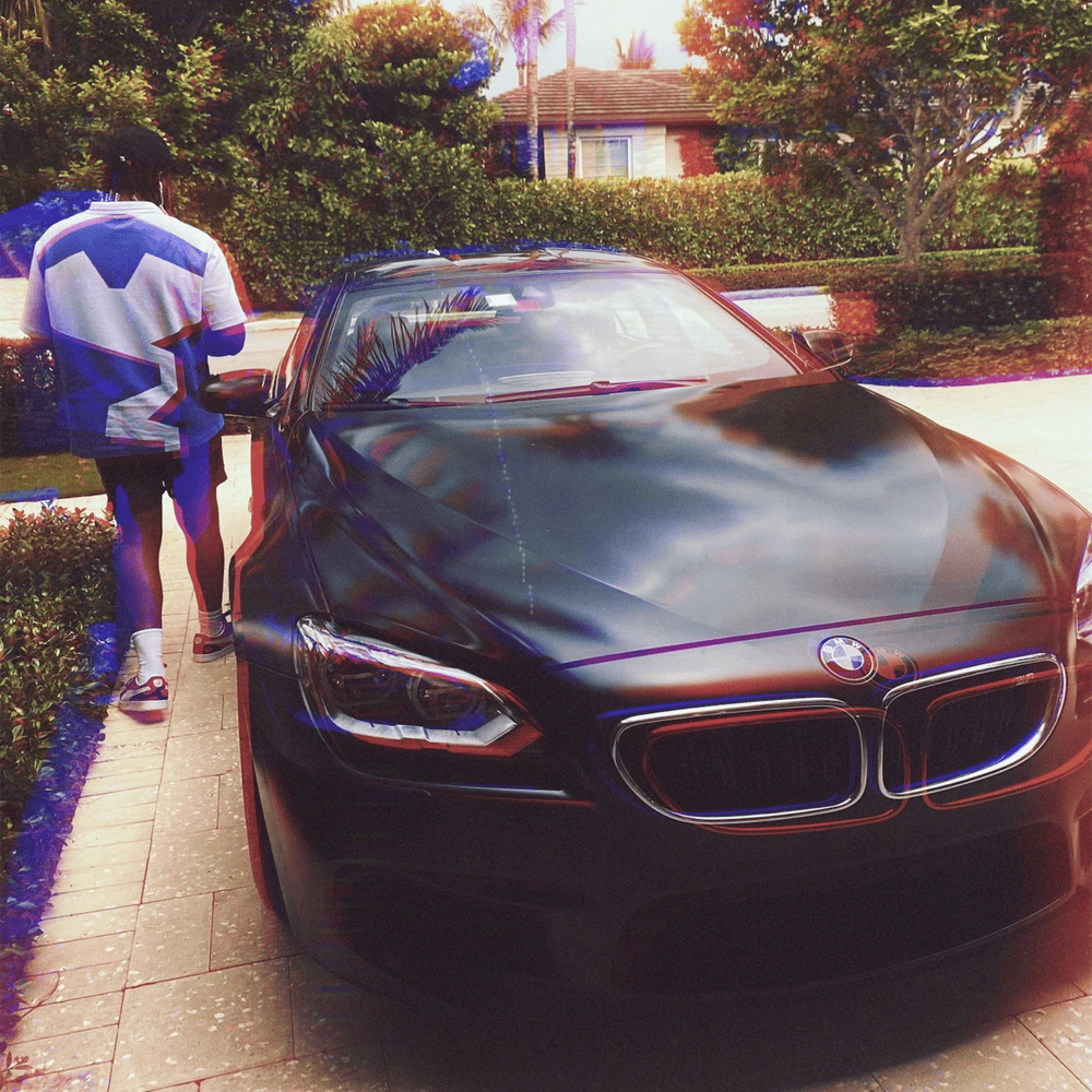Album cover art for "No Instagram" by Mark Battles & Quality Control