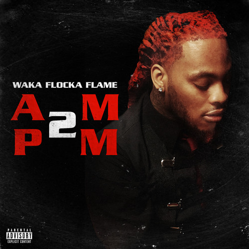 Album cover art for "AM 2 PM" by Waka Flocka Flame