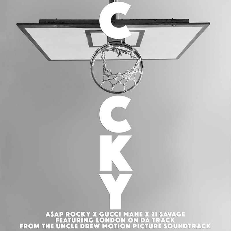 Album cover art for "Cocky" by A$AP Rocky & London on da Track