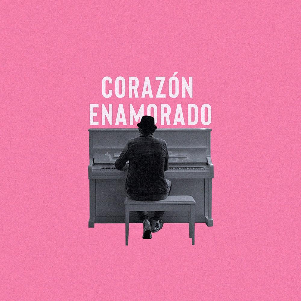 Album cover art for "Corazón Enamorado" by Juan Luis Guerra