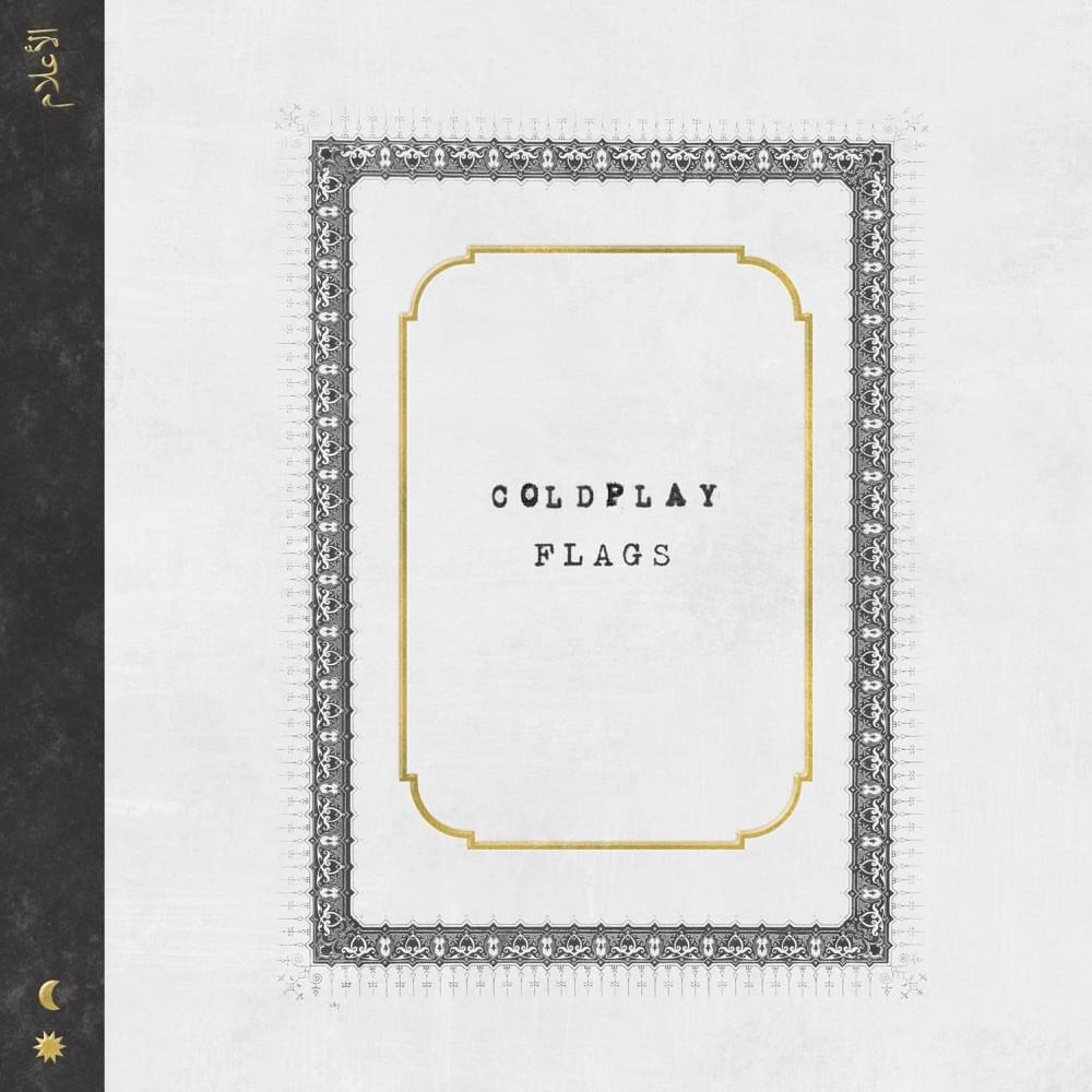Album cover art for "Flags" by Coldplay