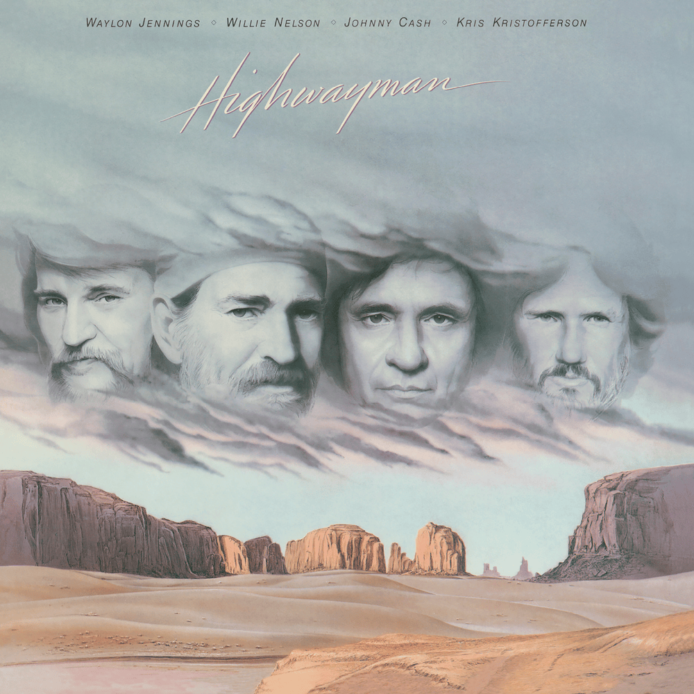 Album cover art for "Highwayman" by The Highwaymen