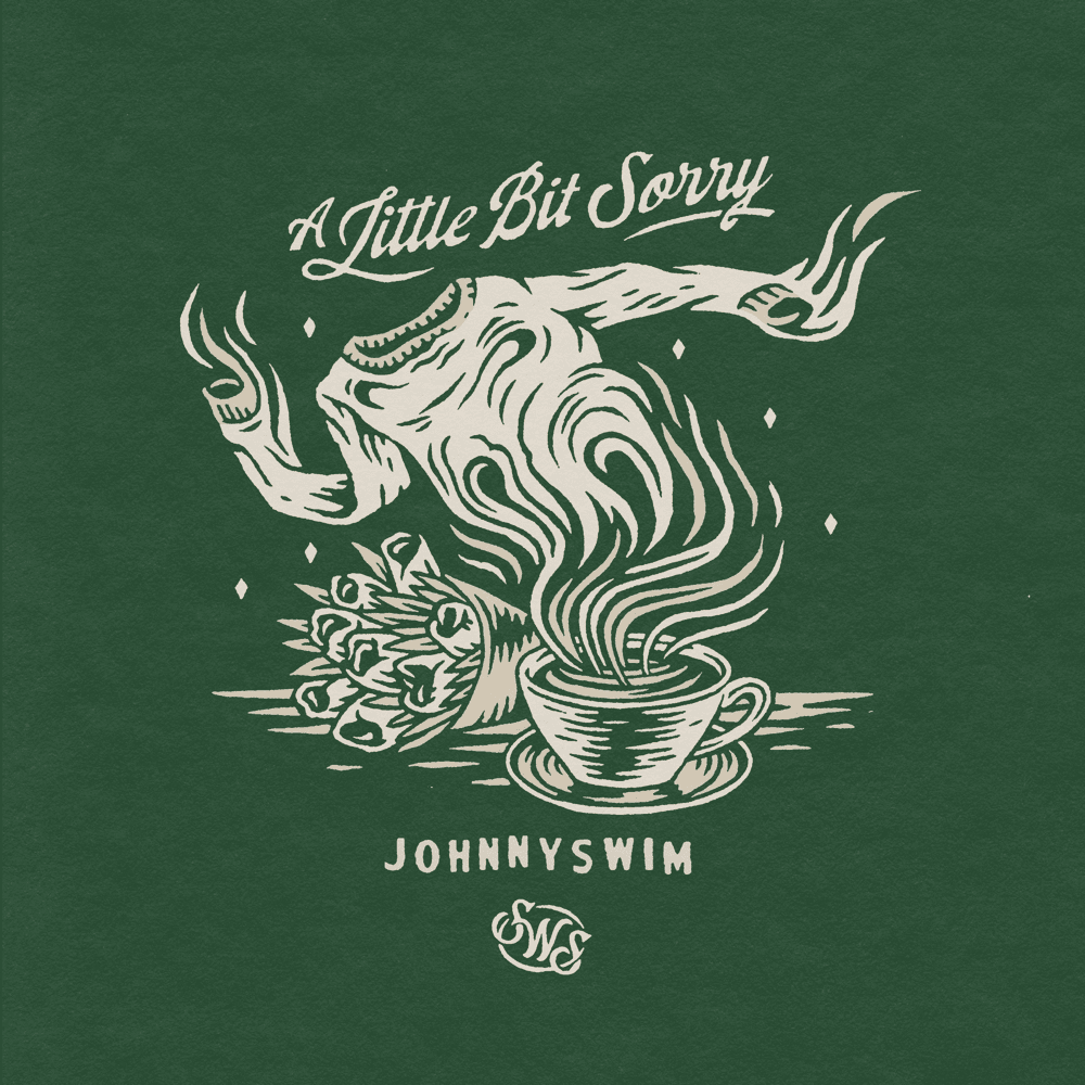 Album cover art for "A Little Bit Sorry" by JOHNNYSWIM