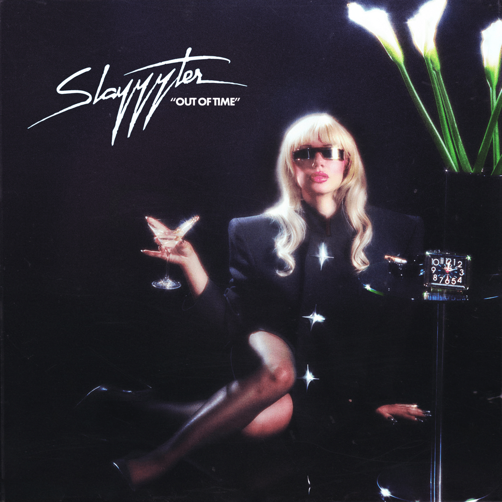 Album cover art for "Out Of Time" by Slayyyter