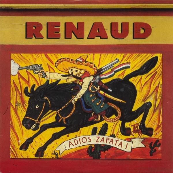 Album cover art for "Adios Zapata!" by Renaud