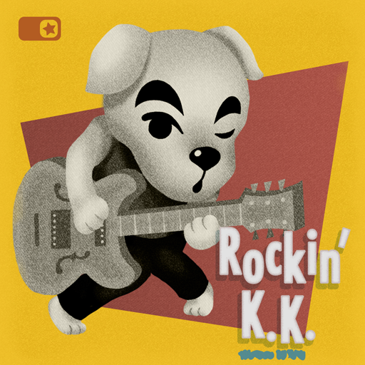 Album cover art for "けけのロケンロール (Rockin’ K.K.)" by K.K. Slider