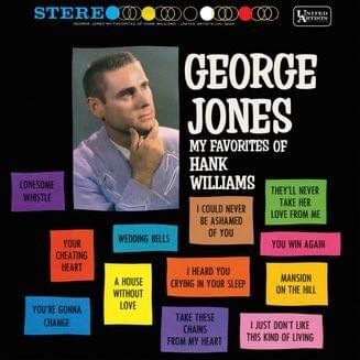 Album cover art for "I Heard You Crying In Your Sleep" by George Jones