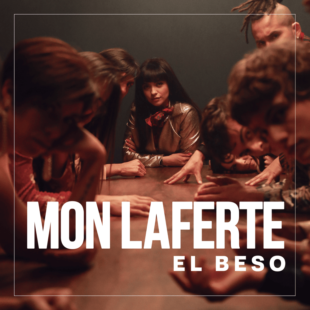 Album cover art for "El Beso" by Mon Laferte