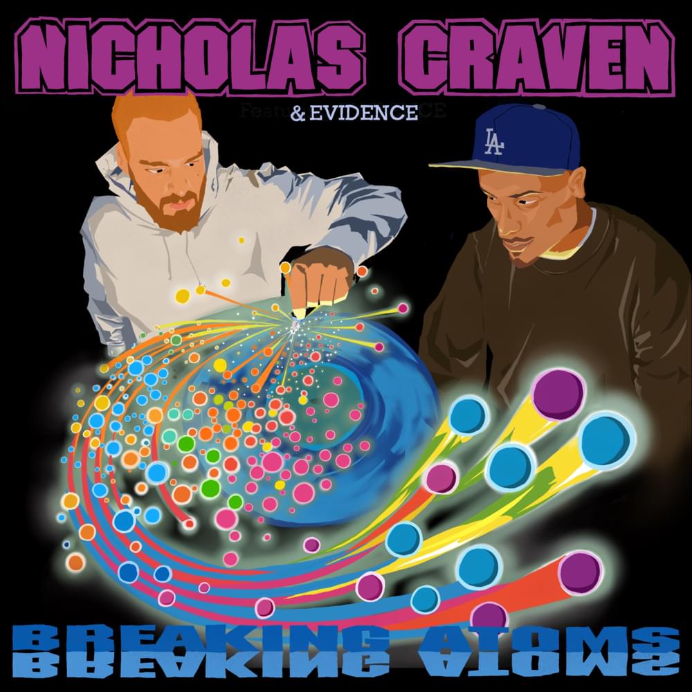 Album cover art for "Breaking Atoms" by Nicholas Craven