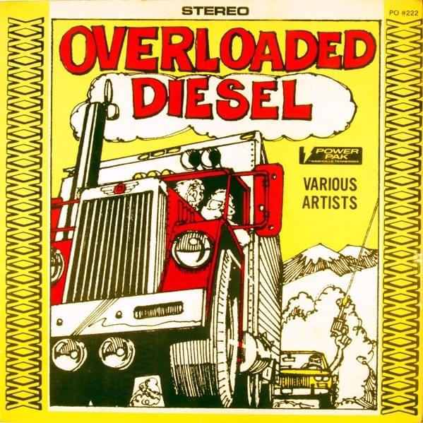 Album cover art for "The Only Shoulder a Trucker Can Cry On" by Claude Merritt