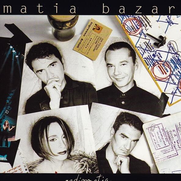 Album cover art for "Stringimi" by Matia Bazar