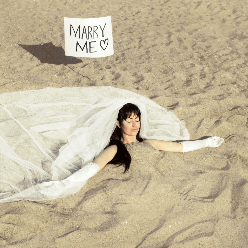 Album cover art for "Marry Me" by Aura Dione
