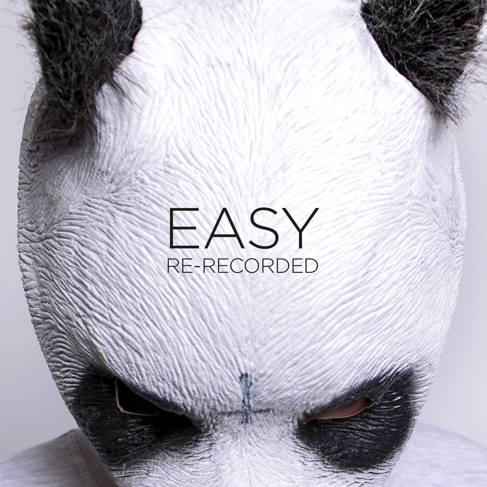 Album cover art for "EASY (RE-RECORDED)" by CRO