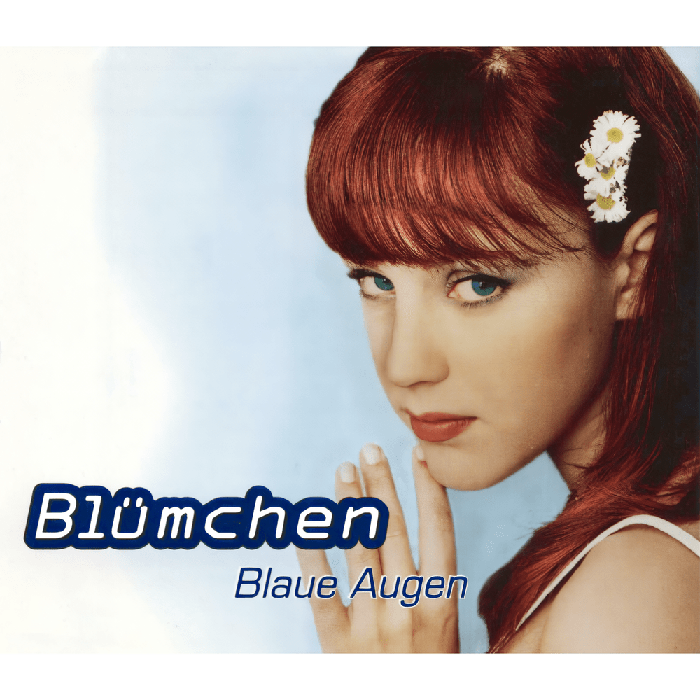 Album cover art for "Blaue Augen" by Blümchen