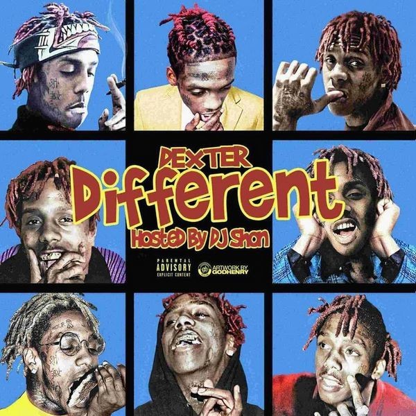 Album cover art for "God Damn" by Famous Dex & Rich The Kid