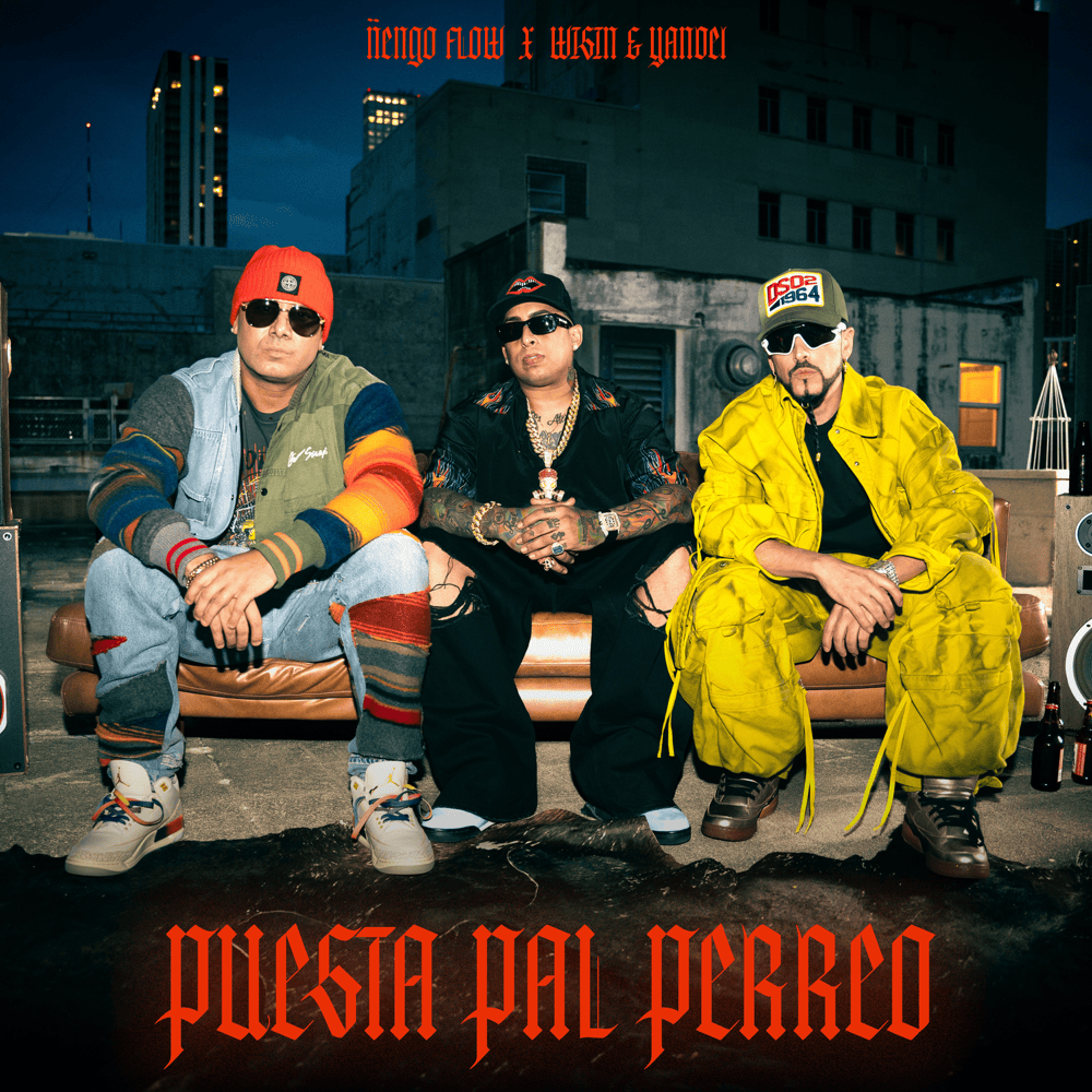 Album cover art for "Puesta Pal’ Perreo" by Ñengo Flow