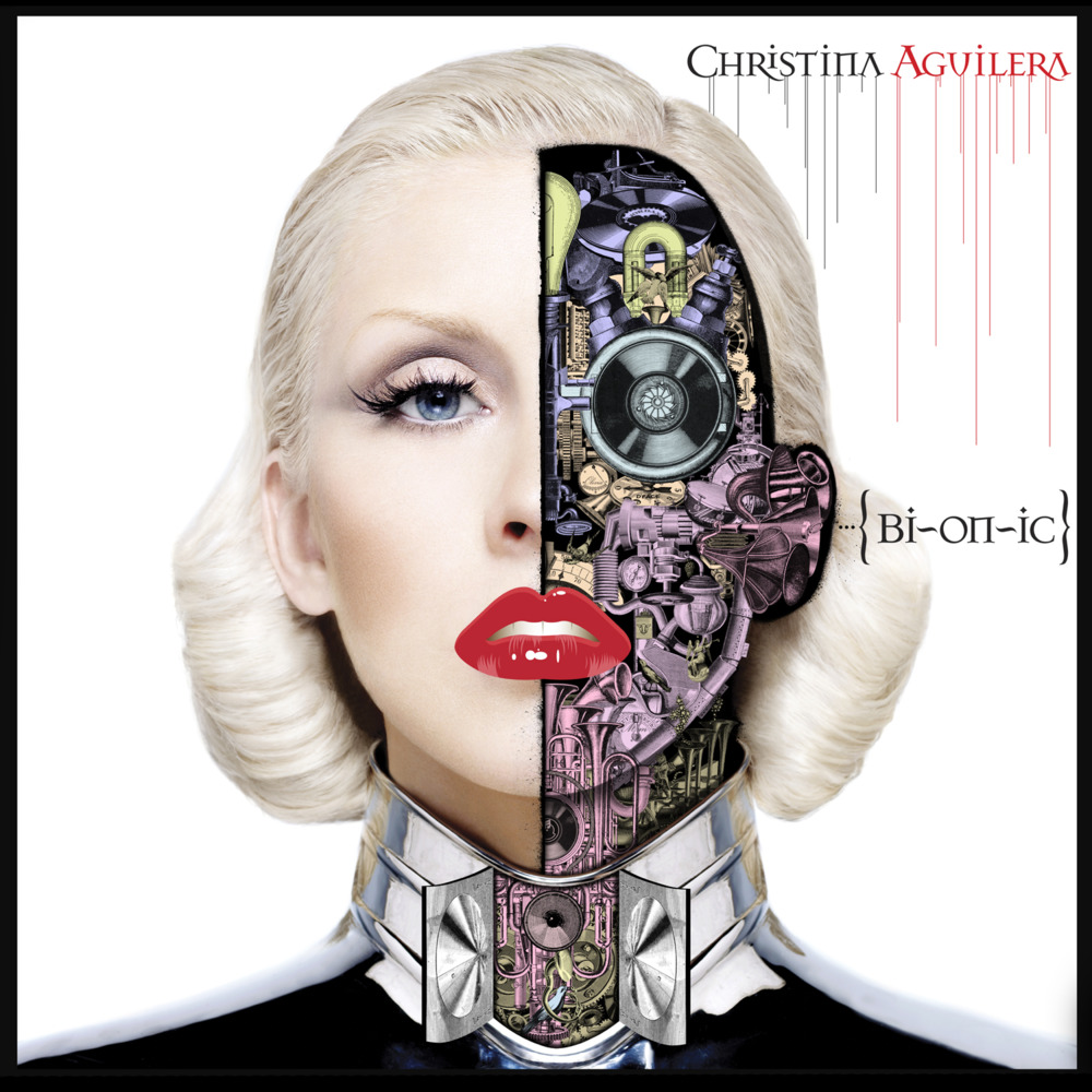 Album cover art for "Bionic" by Christina Aguilera