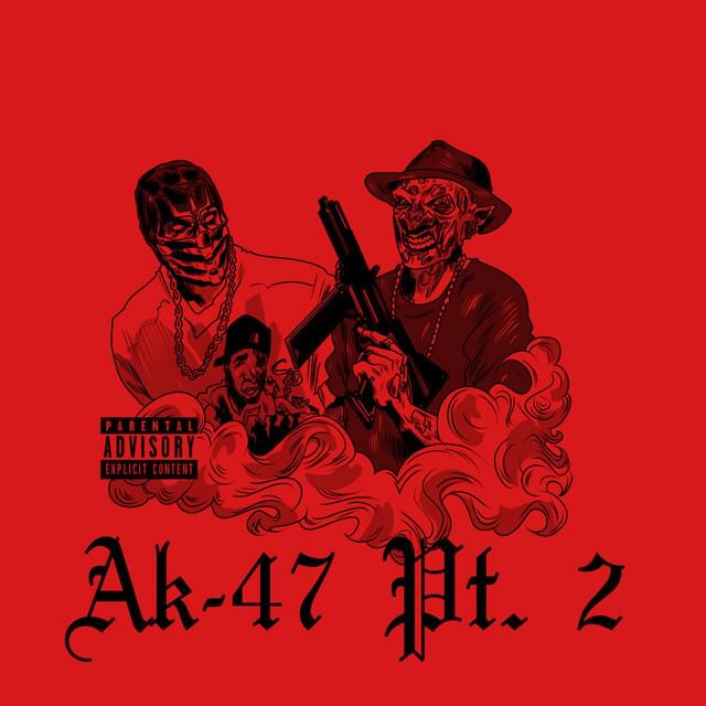 Album cover art for "AK47 Pt.2" by Apoc Krysis