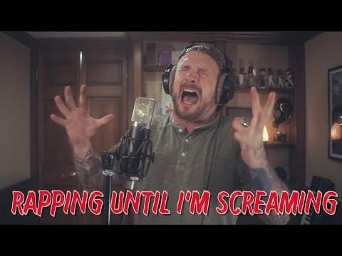 Album cover art for "Rapping Until I’m Screaming" by Mac Lethal