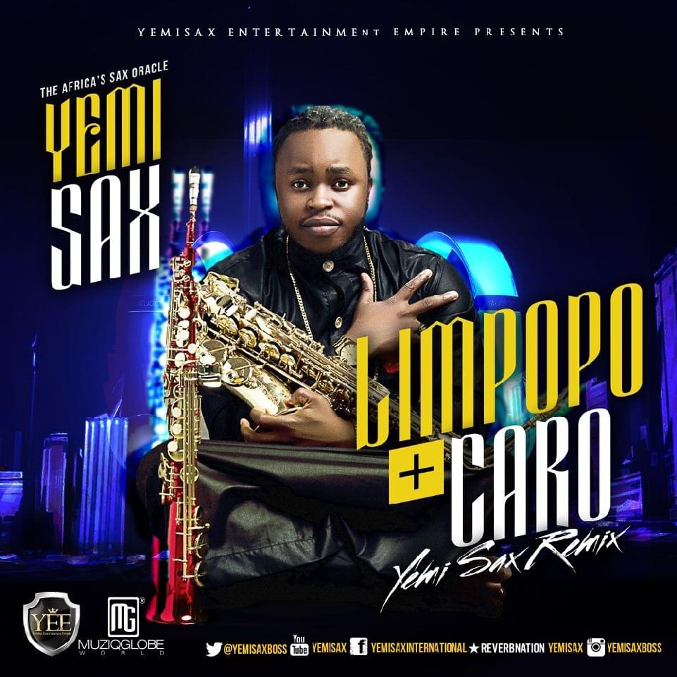 Album cover art for "Caro" by Yemi Sax & Wizkid & L.A.X
