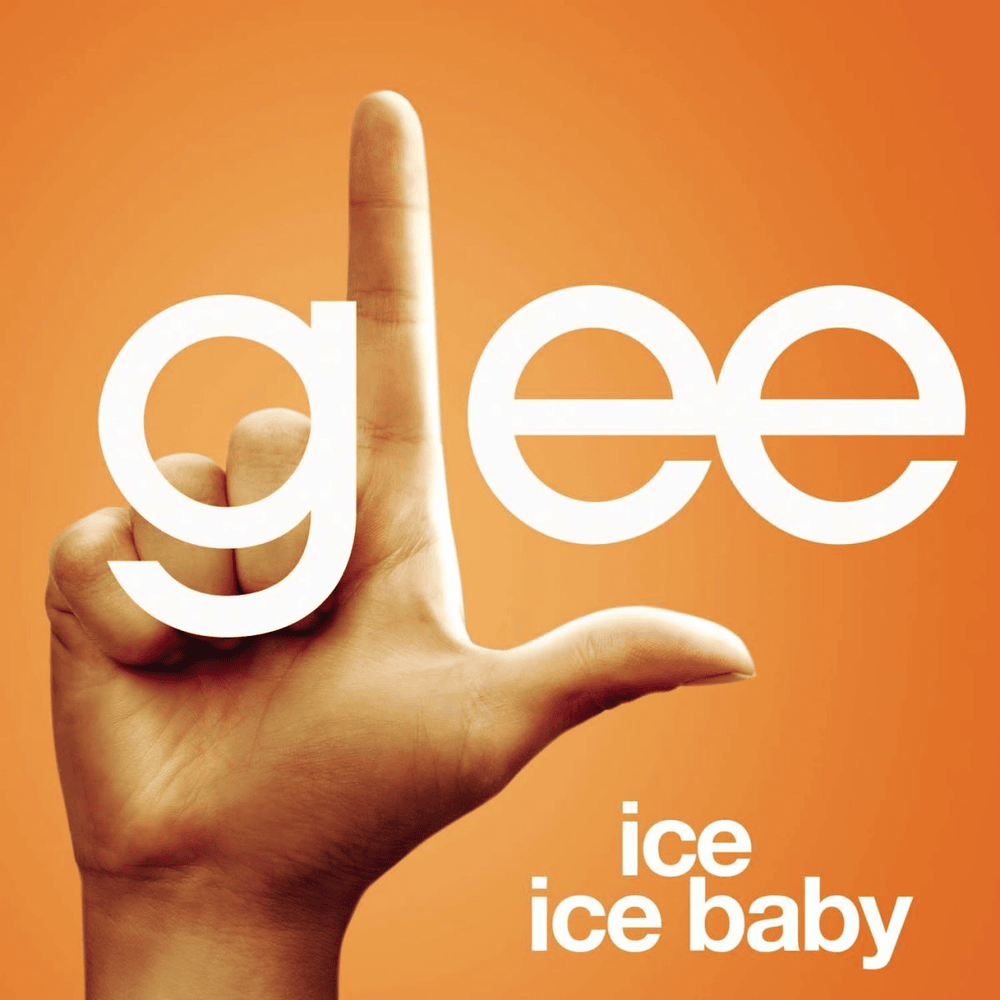 Album cover art for "Ice Ice Baby" by Glee Cast
