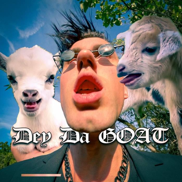 Album cover art for "Dey Da GOAT" by Venjent