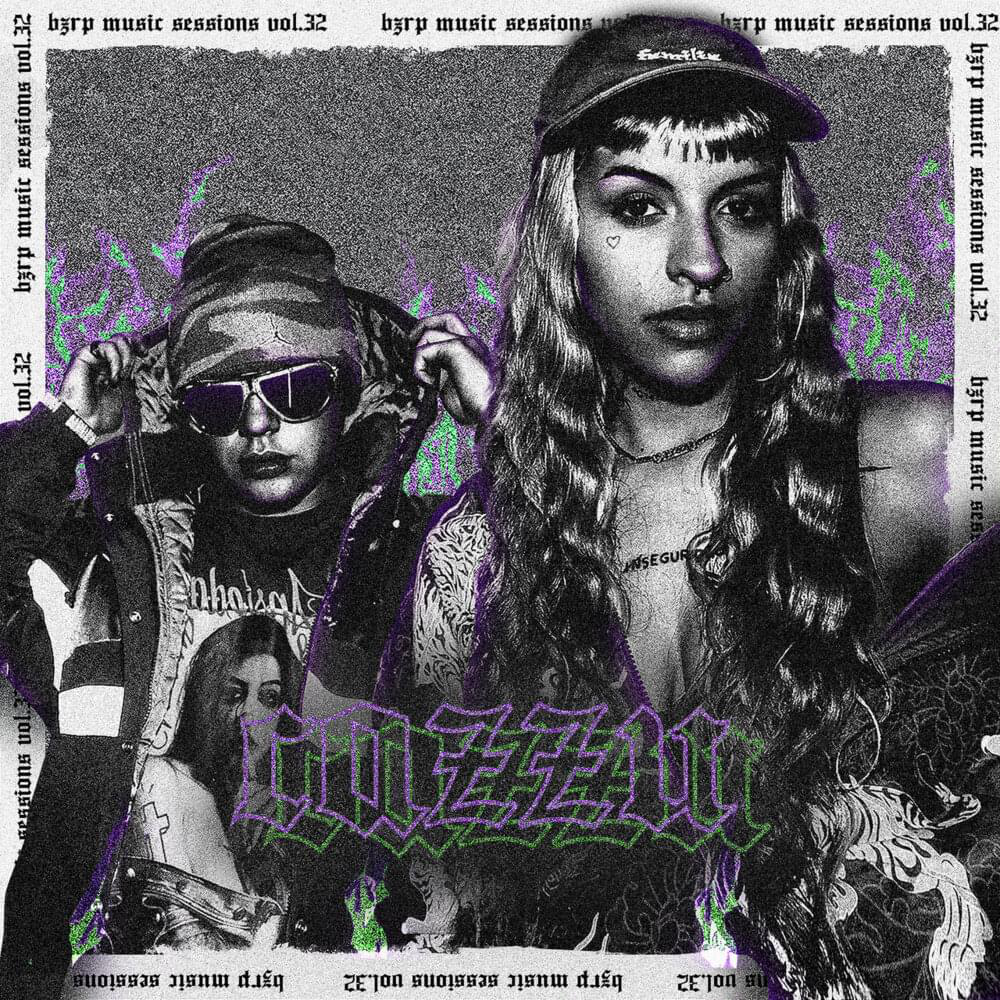 Album cover art for "Cazzu: Bzrp Music Sessions, Vol. 32" by Bizarrap