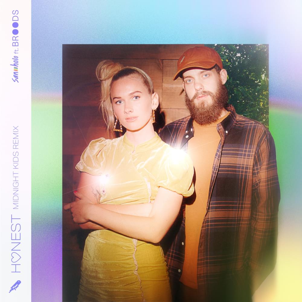 Album cover art for "Honest (Midnight Kids Remix)" by San Holo & BROODS