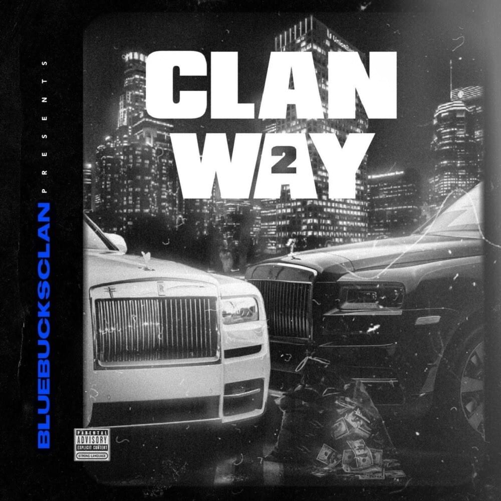 Album cover art for "Walkin’ In" by BlueBucksClan