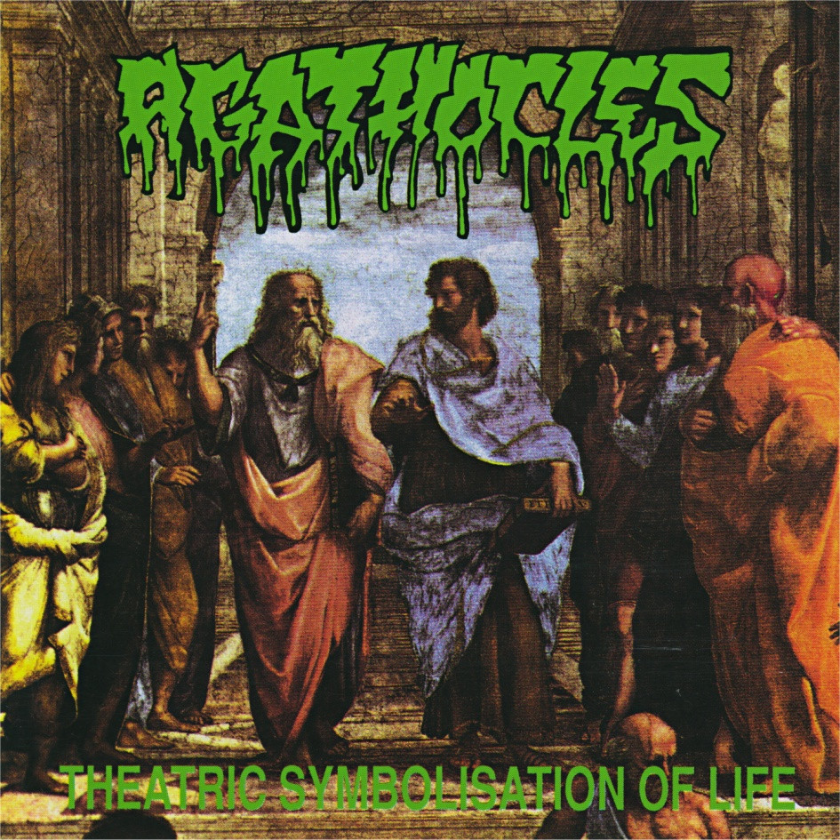 Album cover art for "Lay Off Me" by Agathocles