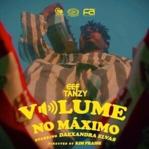 Album cover art for "Volume No Máximo" by Cef Tanzy