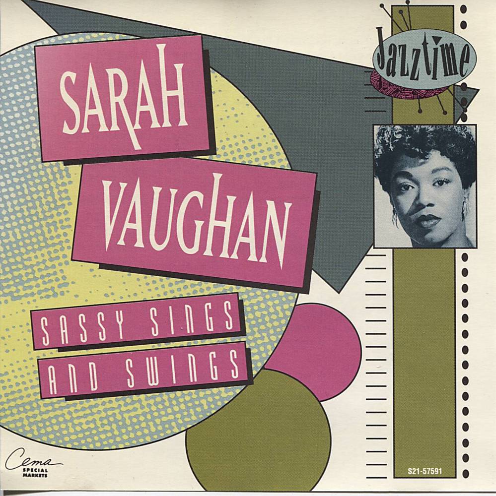 Album cover art for "’Round Midnight" by Sarah Vaughan