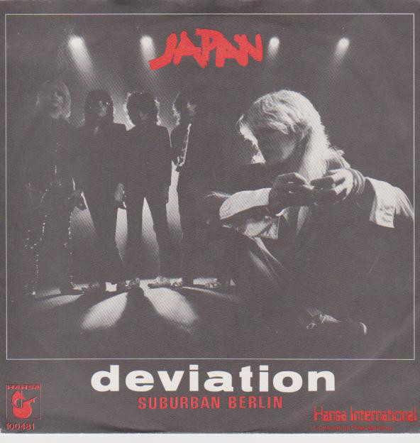 Album cover art for "Deviation" by Japan