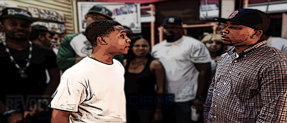 Album cover art for "JC vs. Chilla Jones" by URLtv & JC (Battle Rapper) & Chilla Jones