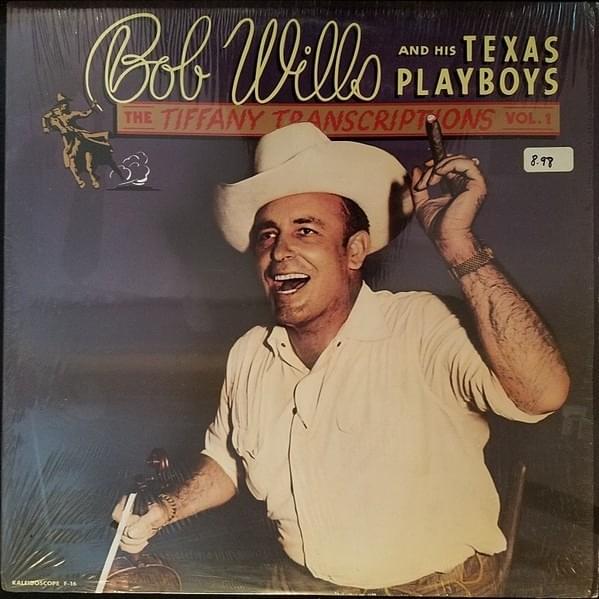 Album cover art for "Cotton Patch Blues" by Bob Wills