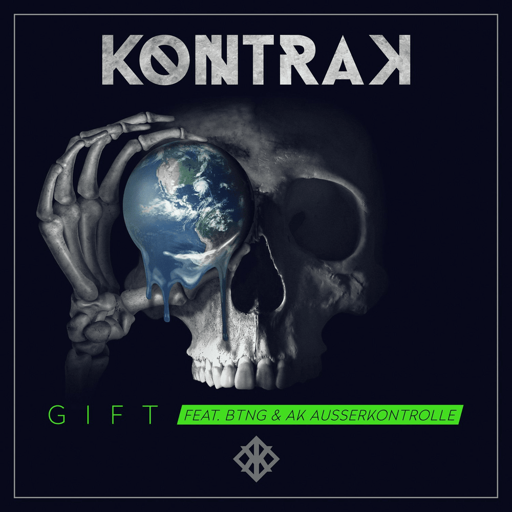Album cover art for "Gift (2017)" by Kontra K & BTNG & AK AUSSERKONTROLLE