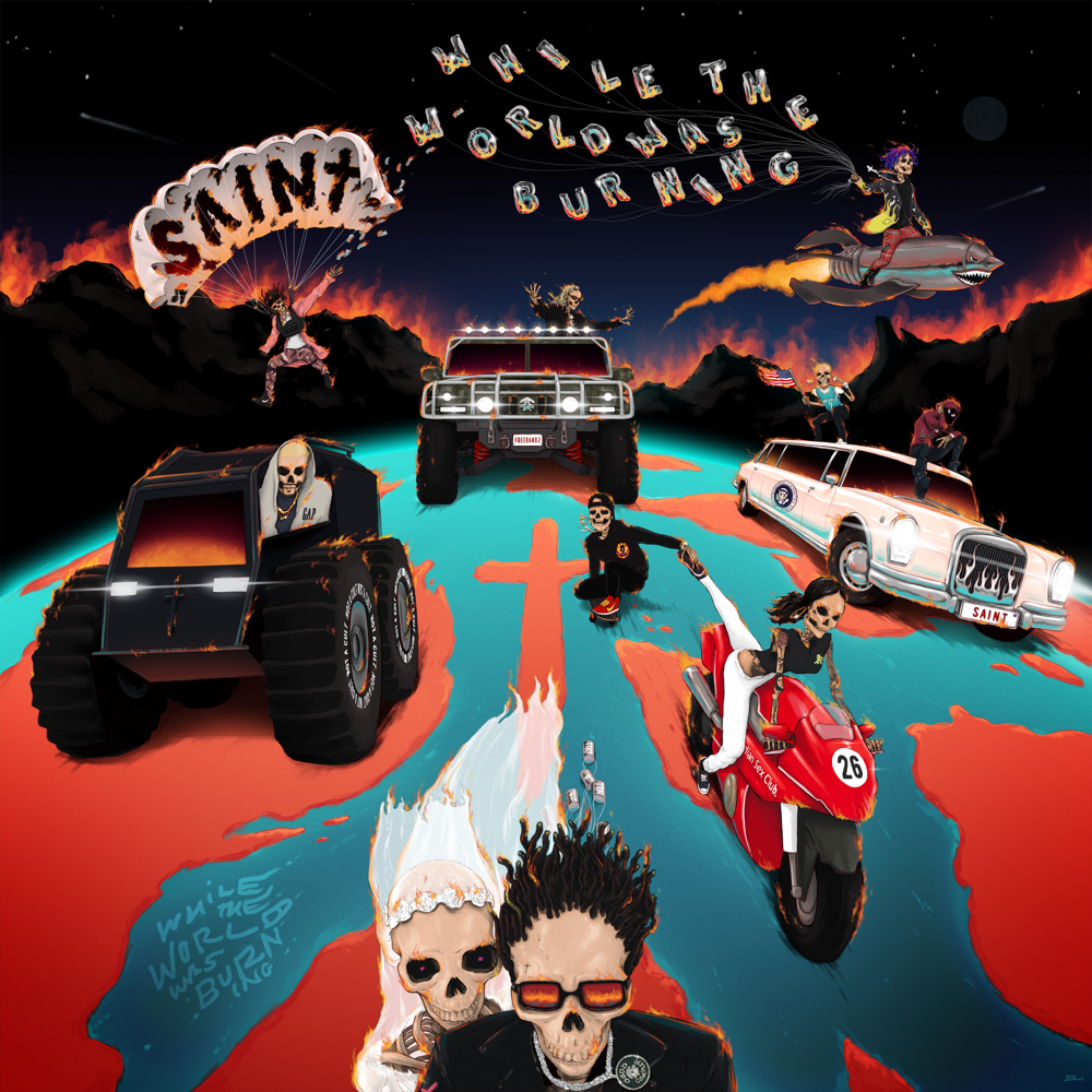 Album cover art for "Smack DVD" by SAINt JHN & Kanye West