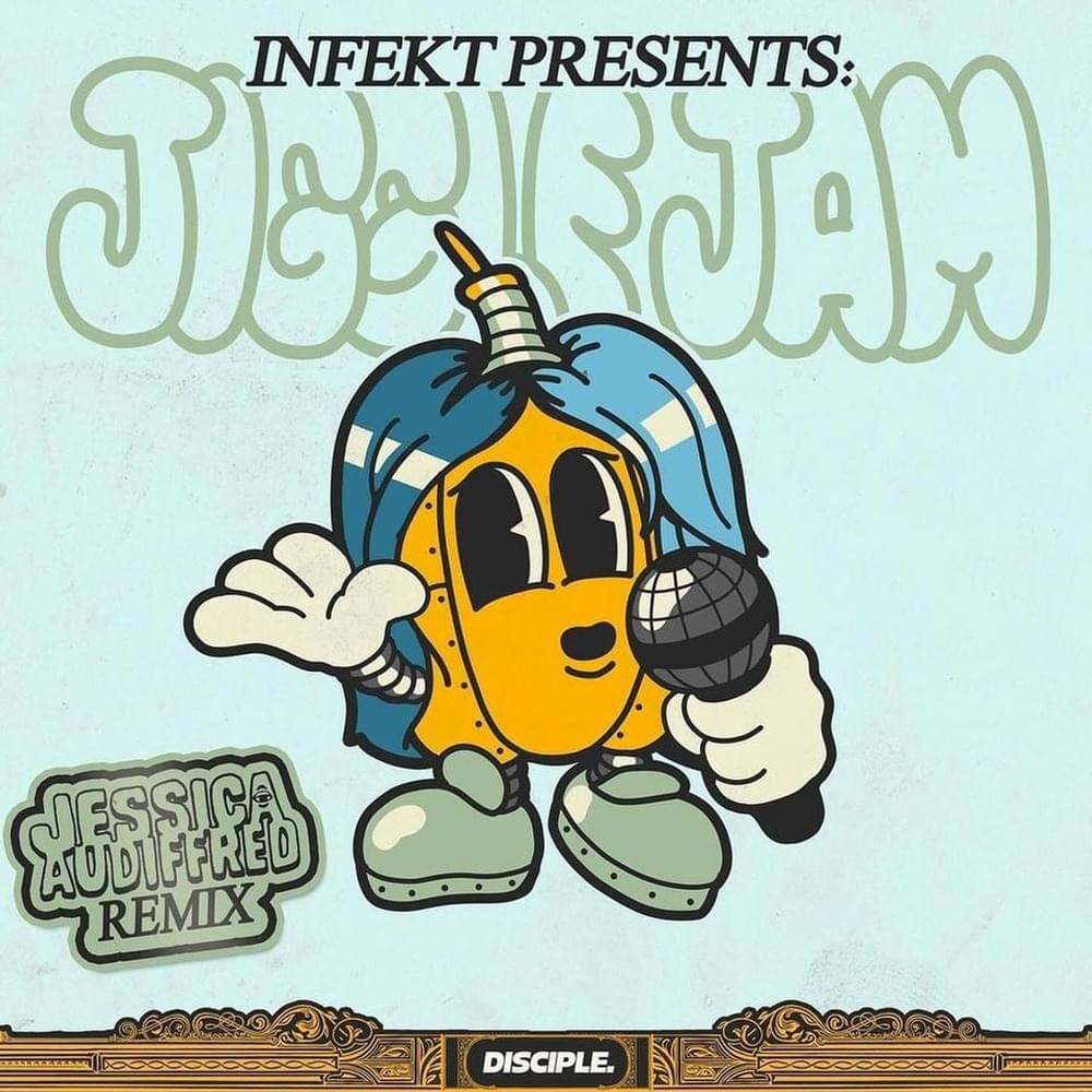 Album cover art for "Jiggle Jam (Jessica Audiffred Remix)" by INFEKT