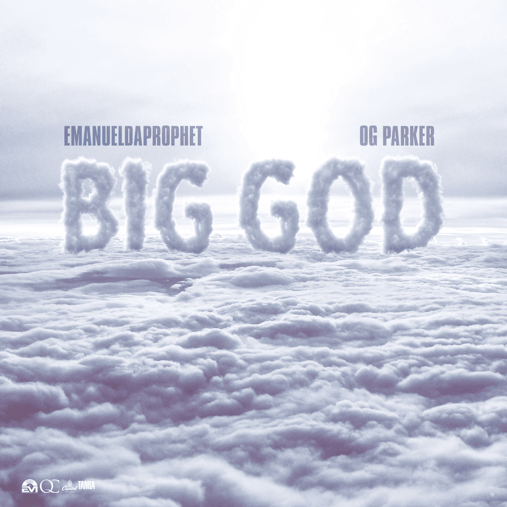 Album cover art for "BIG GOD" by EmanuelDaProphet
