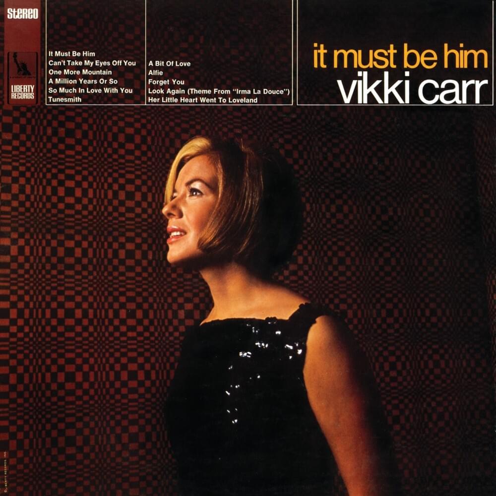 Album cover art for "It Must Be Him" by Vikki Carr