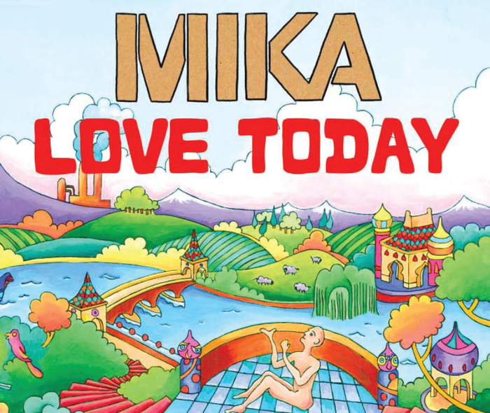 Album cover art for "Love Today (Acoustic)" by MIKA