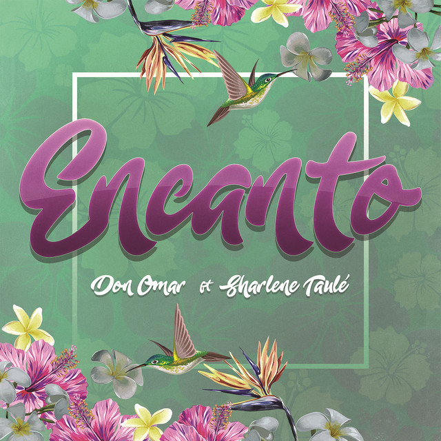 Album cover art for "Encanto" by Don Omar & Sharlene