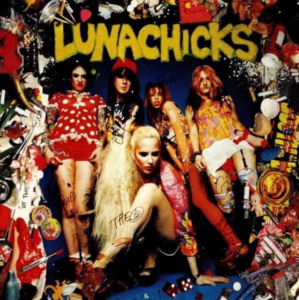 Album cover art for "Jerk Of All Trades" by Lunachicks