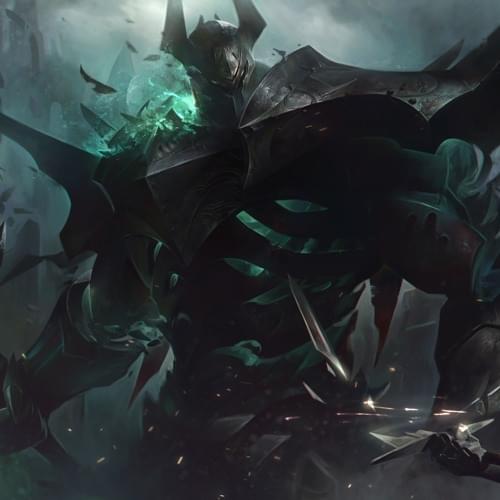 Album cover art for "Mordekaiser, The Iron Revenant" by League of Legends