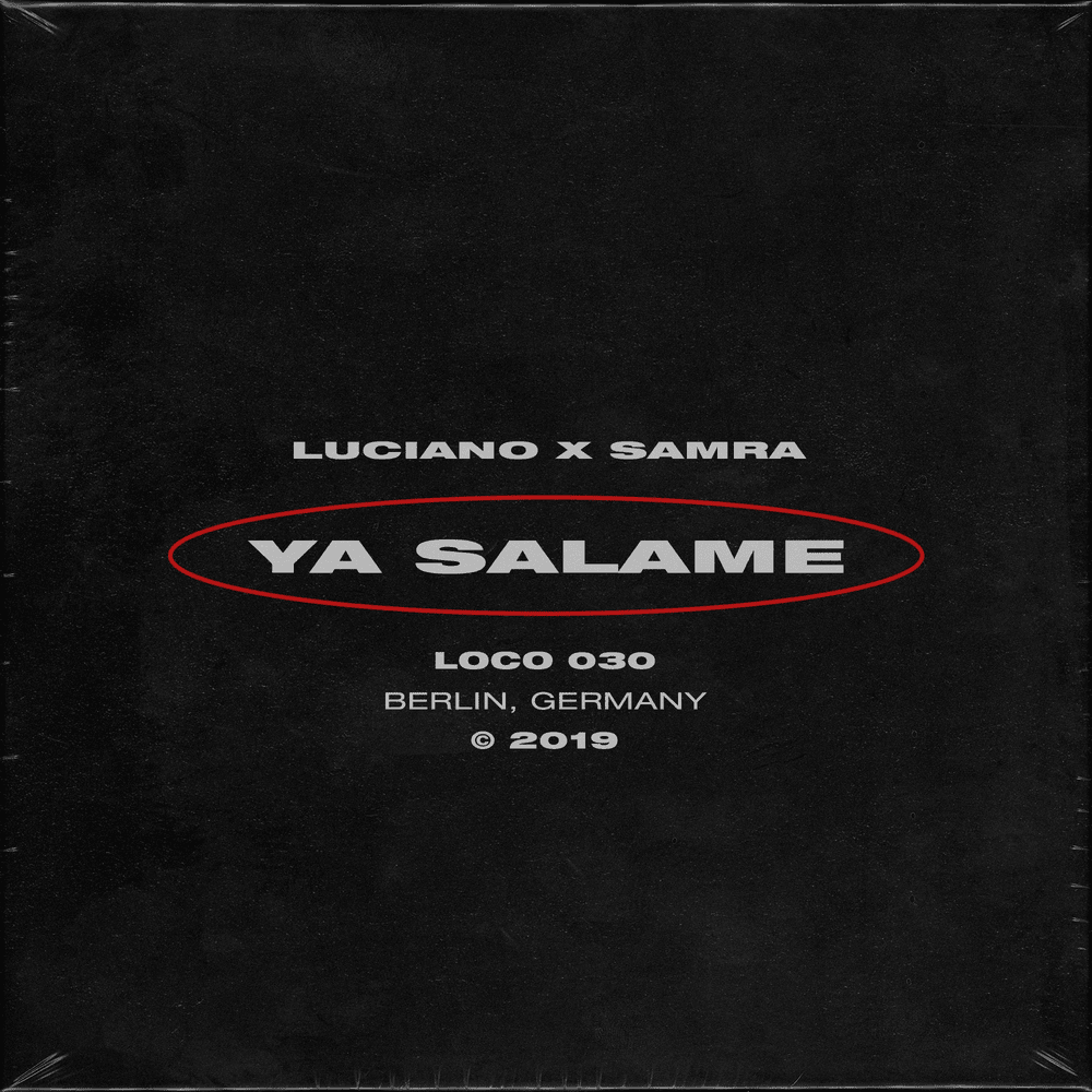 Album cover art for "Ya Salame" by Luciano