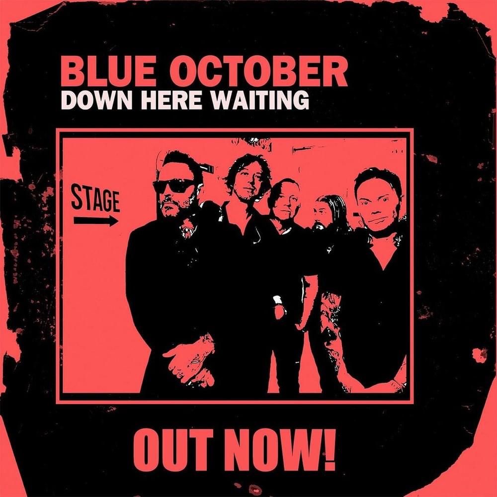 Album cover art for "Down Here Waiting" by Blue October